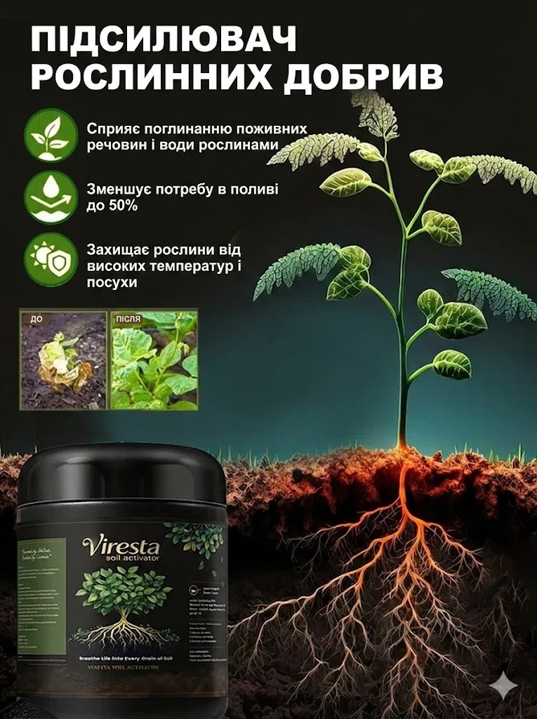 Покращувач добрива для рослин